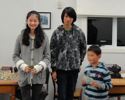 Joy Qin, Jason Tang and Allen Fan