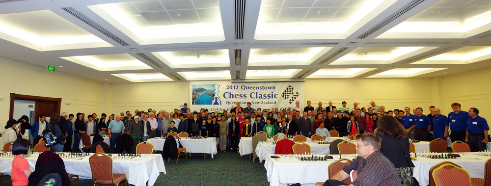Queenstown Chess Classic group photo