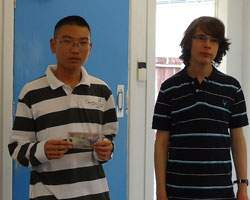 Daniel Shen and Alan Ansell