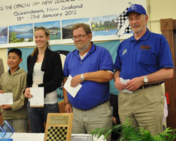 William Li, Maris Cekulis, Leteisha Simmonds & Bob Mitchell