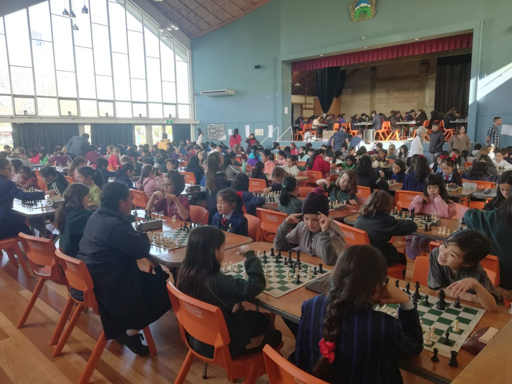 Auckland Girls Chess 2021 photo during event