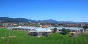 Paraparaumu College aerial view