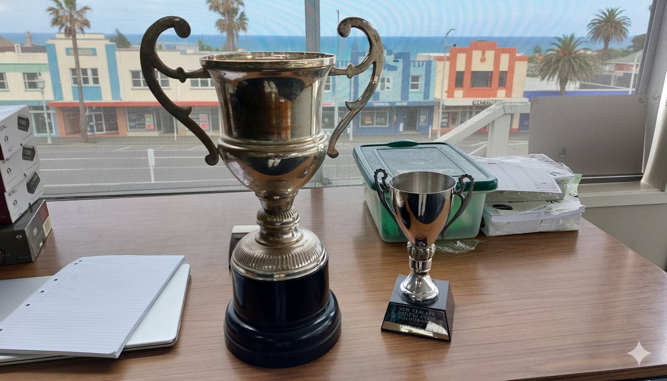 NZ Seniors and Veterans Trophies